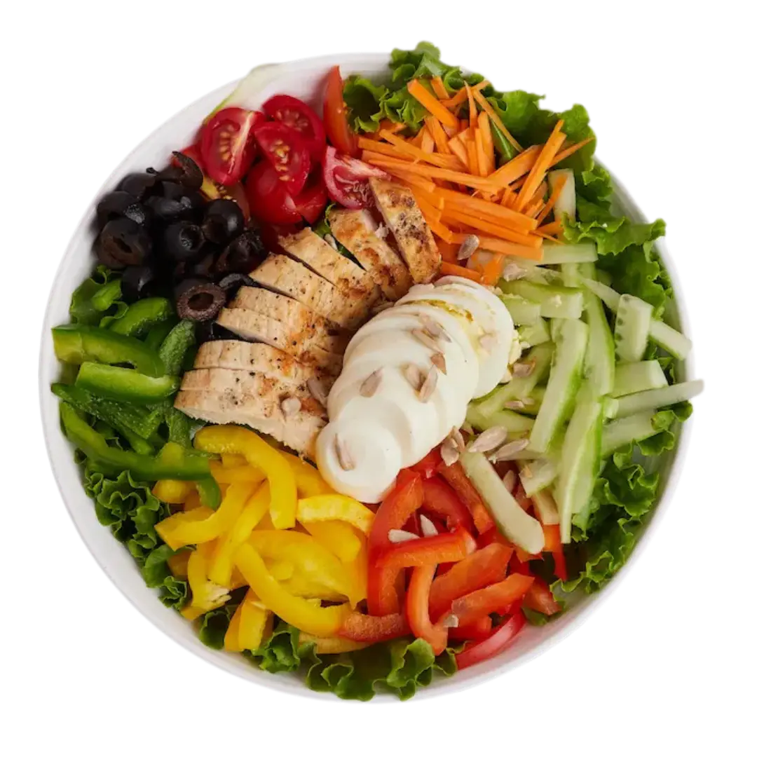 image oof salad bowl fresh salad restaurants in trivandrum